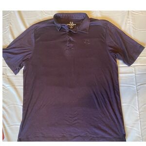 Cinch Polo Shirt Mens XL Purple Excellent Short Sleeve Cotton Blend Logo
